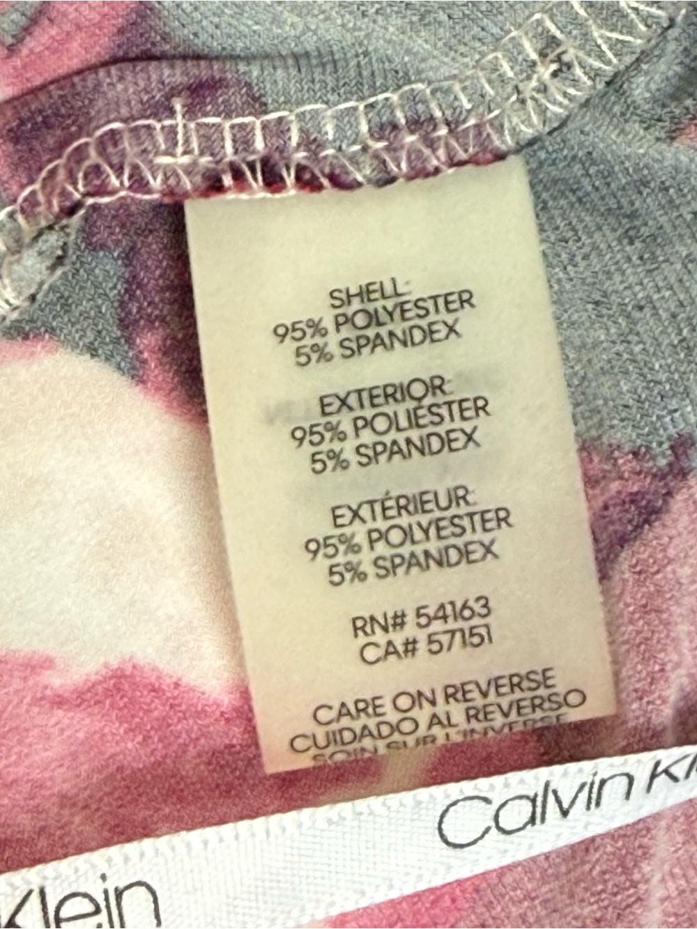 CALVIN KLEIN beautiful mulberry shades sleeveless blouse size 3X - Picture 4 of 7